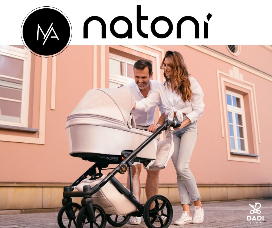 Wózek dziecięcy marki Natoni Baby – polski producent wózków dziecięcych, dostępny online w sklepie Dadi-Shop.pl